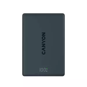 Baterie Portabila Canyon OnPower 511 10000mAh MagSafe Wireless Interstellar Black imagine