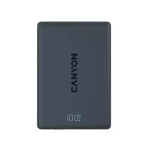 Baterie Portabila Canyon OnPower 500 5000mAh MagSafe Wireless Interstellar Black imagine