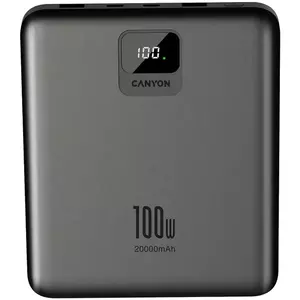 Baterie Portabila Canyon PB-2008 20000mAh Dark Grey imagine