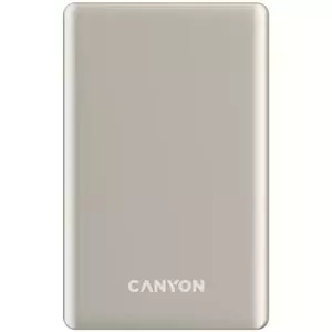 Baterie Portabila Canyon OnPower 505 5000mAh MagSafe Wireless Beige imagine