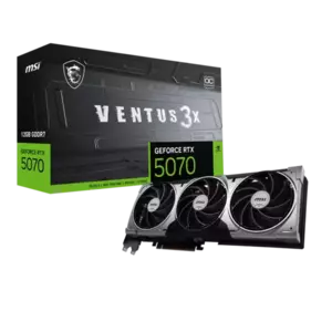 Placa Video MSI GeForce RTX 5070 12G VENTUS 3X OC 12GB GDDR7 192 biti imagine