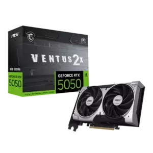 Placa Video MSI GeForce RTX 5050 8G VENTUS 2X OC 8GB GDDR7 128 biti imagine