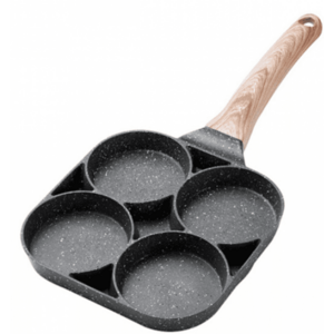 Tigaie antiaderenta cu 4 compartimente in forma de cerc imagine