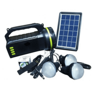 Kit Solar GDLite GD-2000A cu 3 becuri incluse, boxa cu Bluetooth si Radio XL imagine