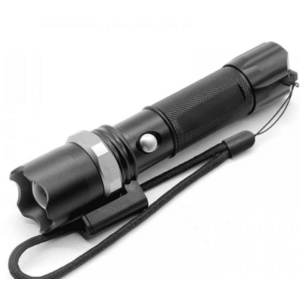 Lanterna SWAT led acumulator 4800 mAh rezistenta socuri si apa XL imagine