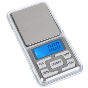 Mini cantar electronic pentru bijuterii 500g/0.1g Argintiu imagine