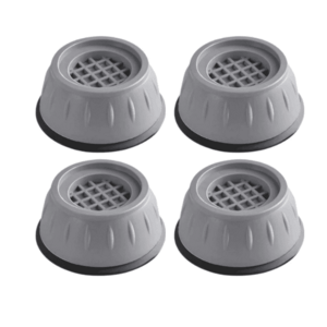 Set 4 Picioruse GRI antisoc si antiderapante pentru masina de spalat imagine
