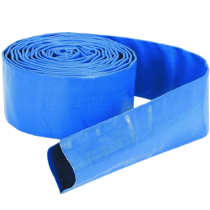 Furtun Apa Refulare Flat PVC 3 toli 50M Albastru MX391 imagine