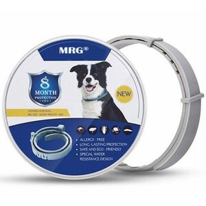 Set 2 x Zgarda CAINI anti purici si capuse 62 cm / 60 grame Antiparazitara imagine