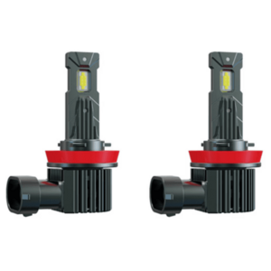 Set 2 becuri auto LED mini 9005 K13 model 3570 de 150W 19000 lumeni 6000k imagine