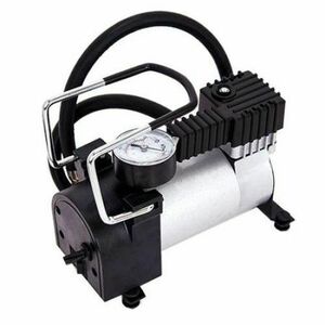 Compresor Auto 12v 965 kPA Metalic cu Motor Mare 35 L/Min imagine