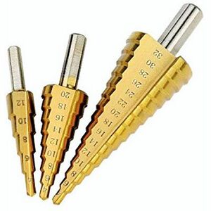 UB Set 3 FREZE Burghie in trepte pentru metal 4-32 mm SC imagine