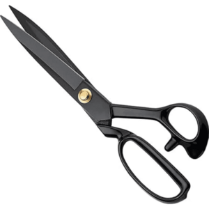 Foarfeca pentru croitorie din metal neagra profesionala 10 inch imagine