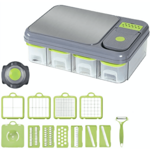 Set 6 in 1 pentru bucatarie Tocator si feliator multifunctional imagine