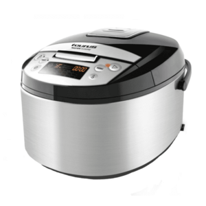 Multicooker Taurus Master Cuisine 860W capacitate 5 l cu 12 programe Timer Ecran LCD Inox imagine