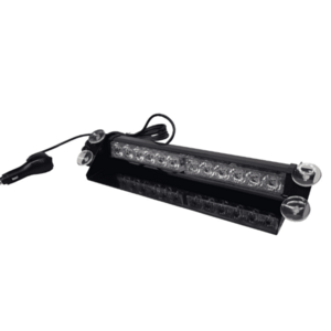 Stroboscop led auto 12 LED parbriz cob rosu albastru imagine