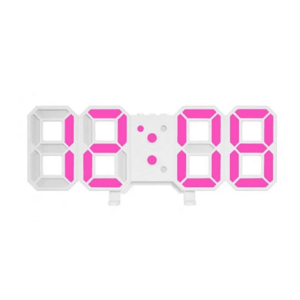 Ceas digital de birou 3D afisaj data ora si temperatura GH 8018 imagine