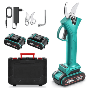 Foarfeca electrica pentru vita de vie si crengi 2 acumulatori 48VF 5Ah LEIHMANN imagine