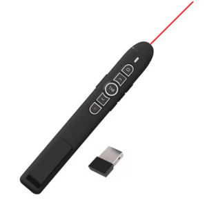 Indicator Laser T5 Wireless pentru prezentari inteligent receptor USB distanta control 20m imagine