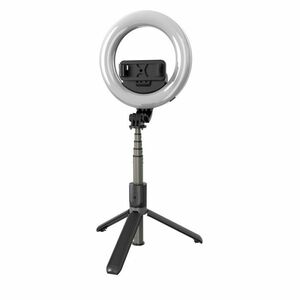 Trepied Selfie Stick cu Ring Light 4in1 Q07 imagine