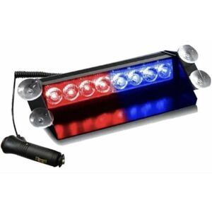 Stoboscop led auto 6 moduri Rosu si Albastru imagine