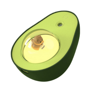 Umidificator AVOCADO 210ml 138x102x86mm portabil cu lumina de noapte imagine