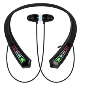 Casti wireless Andowl Q EM20 Bluetooth cu 7 culori LED imagine