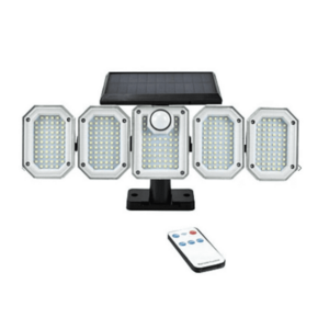 Lampa solara Andowl Q TY300 cu 5 casete si 300 LED imagine