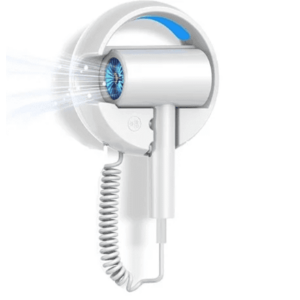 Uscator de par cu montare pe perete cu ioni negativi lumina albastra Andowl Q F002 imagine