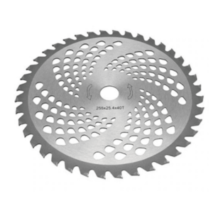 UB Disc cu dinti vidia 255x25.4x40T pentru motocoasa ONDULAT model ROTUND MX1024 imagine