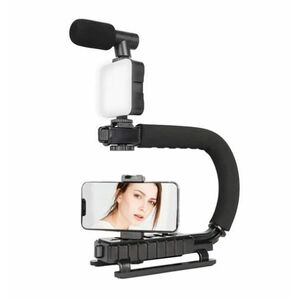UB Suport mobil pentru videoclipuri AY-49U smartphone si DSLR AMIR imagine