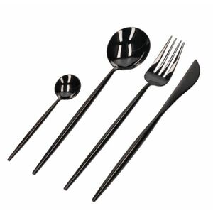 UB Set de 24 piese tacamuri in stil portughez- culoare NEGRU BS imagine