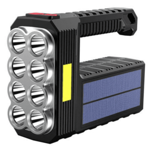 UB Lanterna de mana ST11 cu 8 LED cu incarcare solara si USB imagine