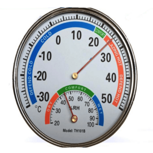 Termometru cu higrometru analogic TH101Bb OR imagine