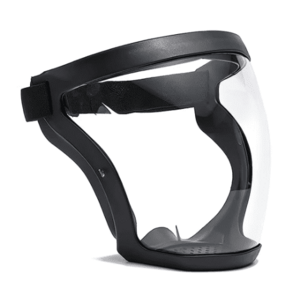 Viziera transparenta anti aburire Policarbonat Negru imagine