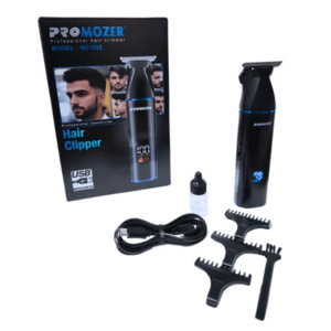 Masina de tuns MZ 1932 afisaj digital acumulator tip C neagra imagine