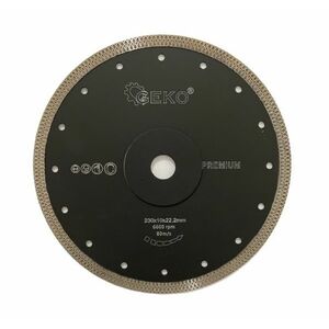 Disc taiere 230 x 22.23mm pentru taiat gresie faianta piatra premium negru imagine