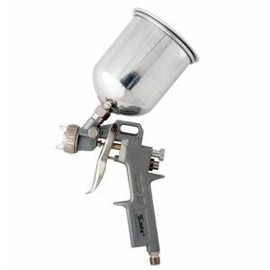 Pistol de vopsit cu presiune F75 300ml cupa deasupra imagine