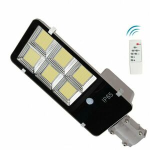 Lampa Stradala 300W 300 LED COB Cu 6 CASETE Panou Solar si Telecomanda imagine