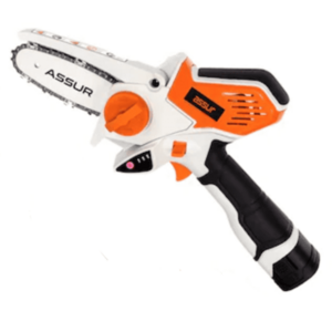 Mini Fierastrau electric ASR -CS18 portabil cu 2 acumulatori si aparatoare lant imagine