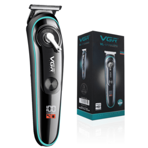 Trimmer profesional VGR V 075 cu afisaj LED si 4 piepteni imagine