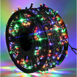 Instalatie multicolora 50m tip rola cu 240 LED 8 efecte de iluminare imagine