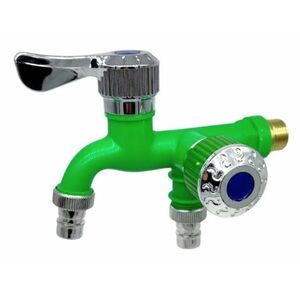 Robinet de apa cu dubla iesire de 1/2 inch interfata universala imagine