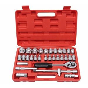 Trusa de scule cu 32 piese chei tubulare si clichet imagine