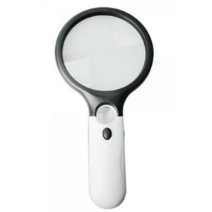 Lupa profesionala cu 3 LED pentru birou cu baterii imagine