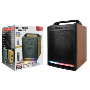 Boxa wireless patrata ZQS8170 de 8 inch cu microfon imagine