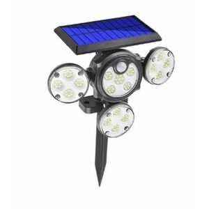 UB Lampa Solara LED AB TA121 4x casete iluminat, incarcare solara, senzor de miscare imagine
