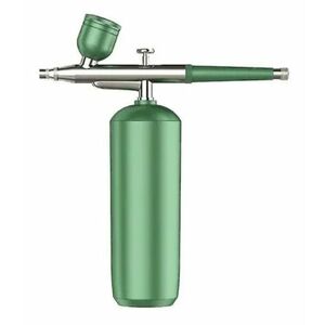 Spray hidratare pentru fata Q ZY8 portabil din metal pentru curatarea tenului verde imagine