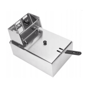 Friteuza electrica profesionala 6L putere 2500W carcasa din otel inoxidabi imagine