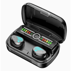 Casti bluetooth M27 cu afisaj digital imagine